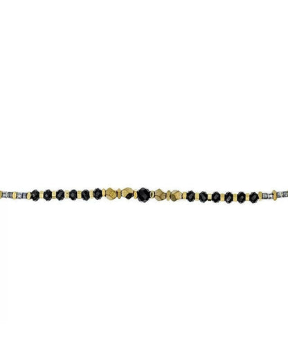 Collier et Bracelet 6 tours, ANDY 6 - Quantic, Têtes Blondes