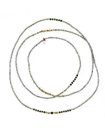 Collier et Bracelet 6 tours, ANDY 6 - Quantic, Têtes Blondes