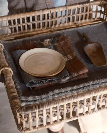 Set de table Jasper, Charcoal, Libeco