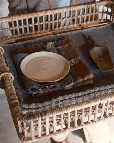 Set de table Jasper, Charcoal, Libeco