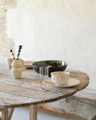 Dashi Cracked Quartz Ceramic Bowl