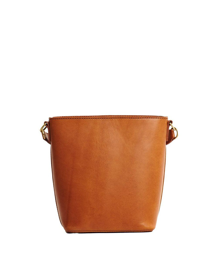 Sac Bobbi Bucket Midi Cognac, O My Bag