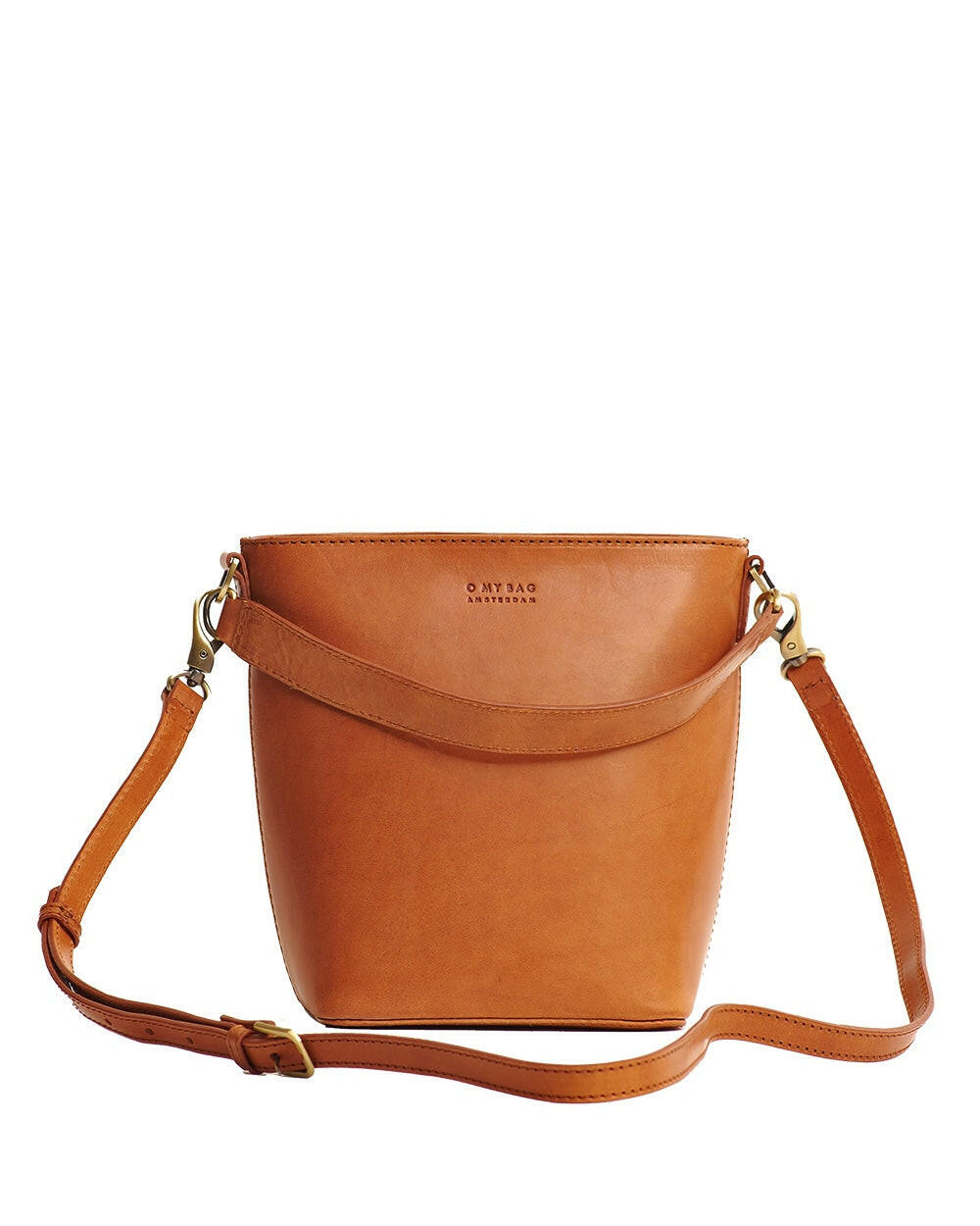 Sac Bobbi Bucket Midi Cognac O My Bag