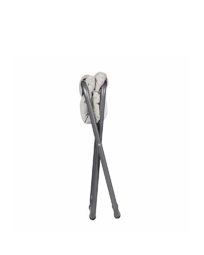 Fiam Chico soft aluminium anthracite, Blanc/Beige