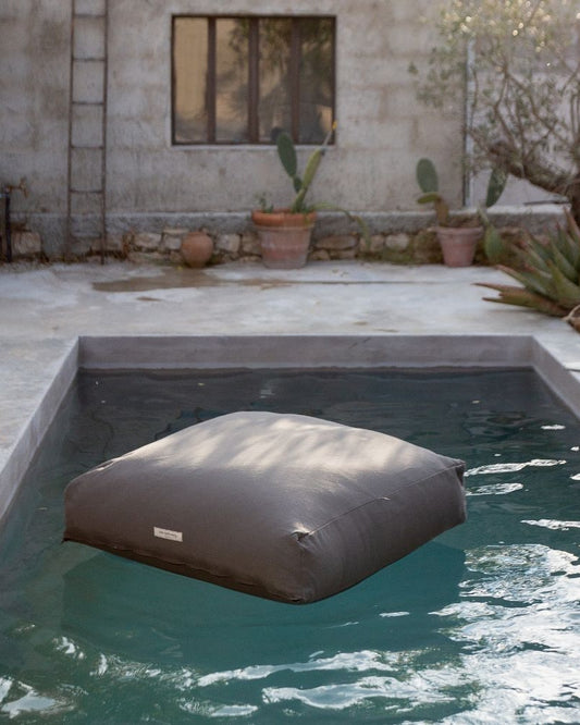 Coussin de Sol Extérieur FLAT + coussin rond