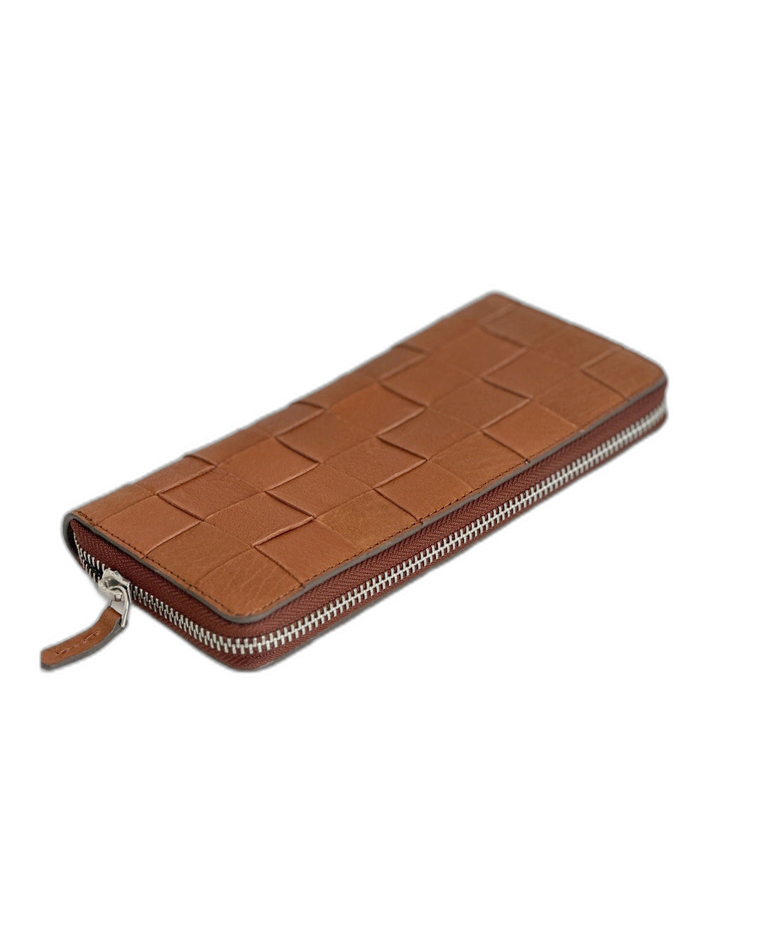 Check Zip Around Wallet Tan - Dragon Diffusion - Halo Concept
