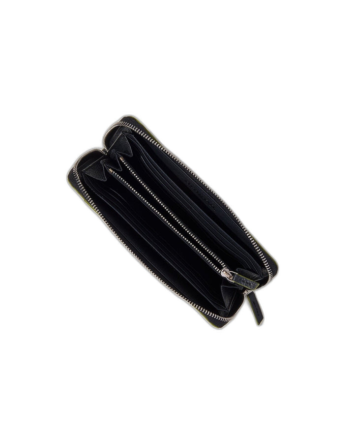 Check Zip Around Wallet Black - Dragon Diffusion - Halo Concept