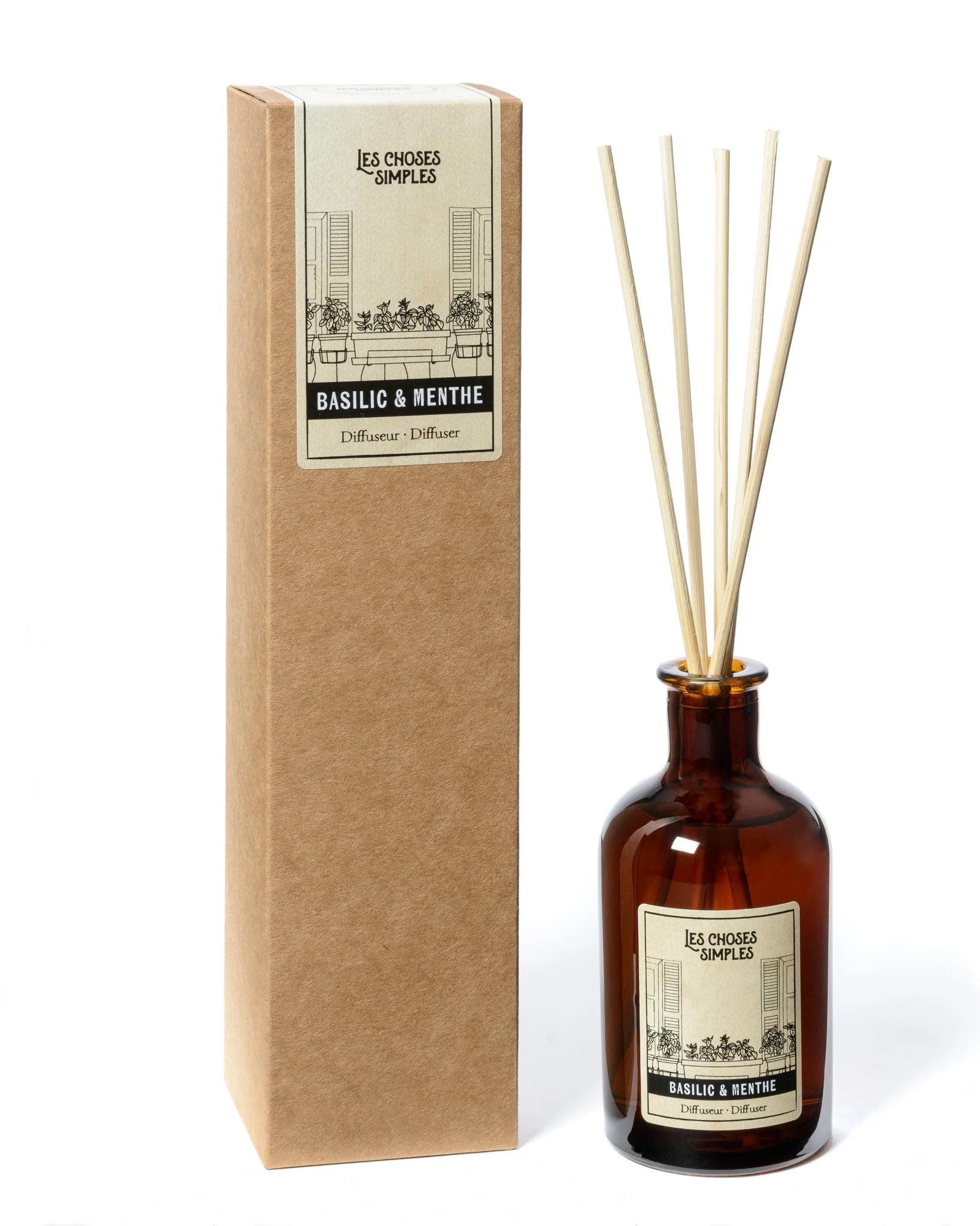 Diffuseur "Basilic & Menthe", les choses simples