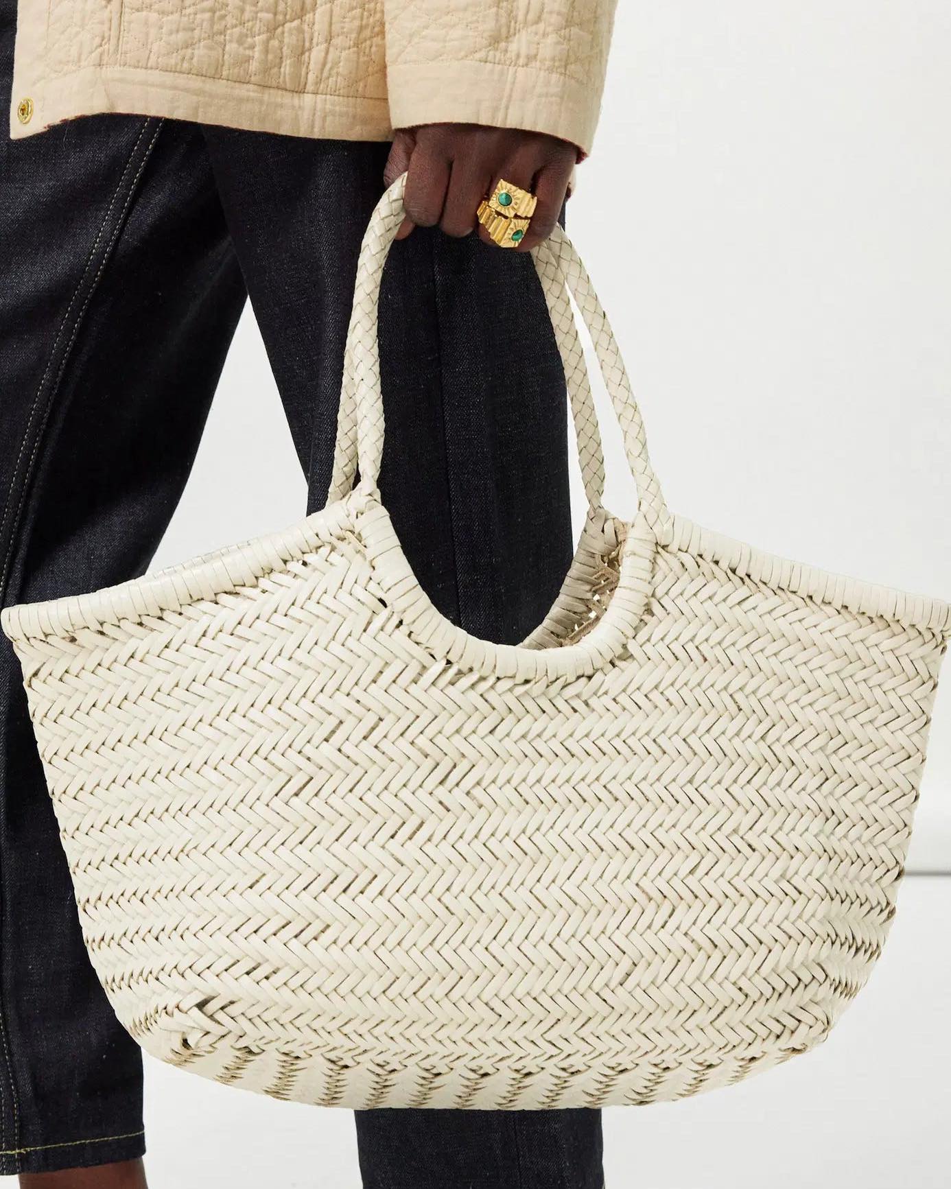 Sac Nantucket Basket Pearl, Dragon Diffusion 