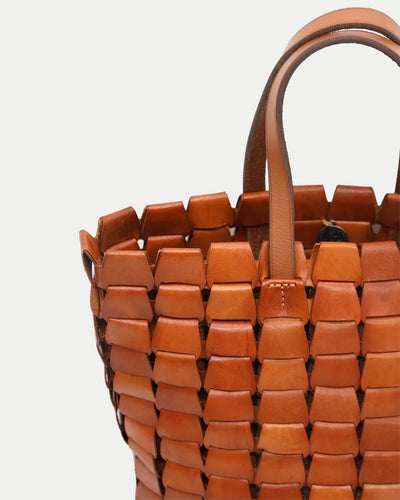 Link Tote, Tan