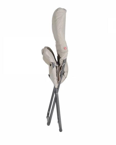 Fiam Fiesta soft aluminum anthracite, White/Beige