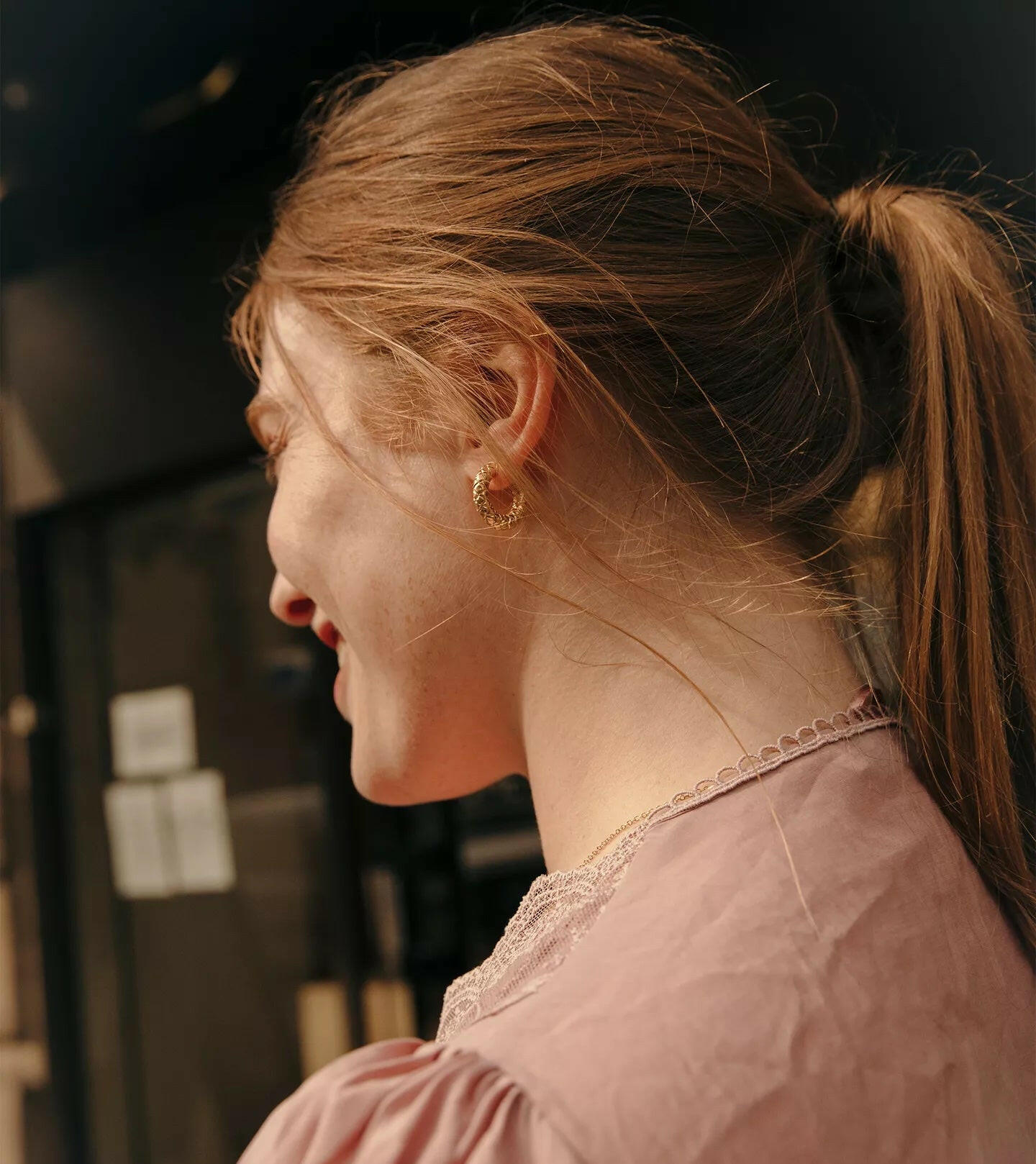 Petites Créoles Gravées, Charlotte.