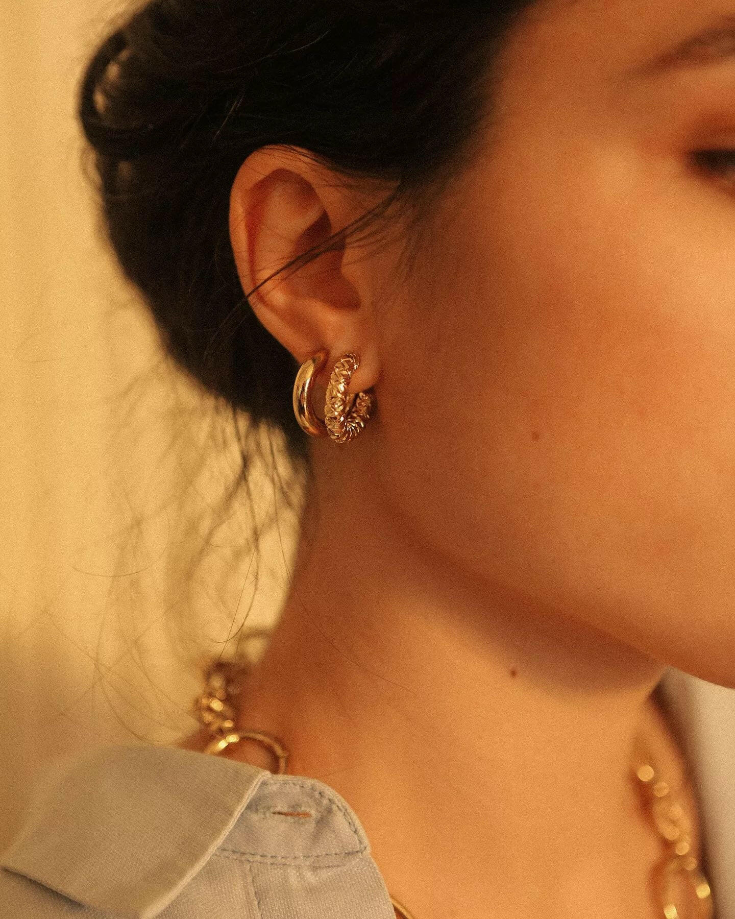 Petites Créoles Gravées, Charlotte.