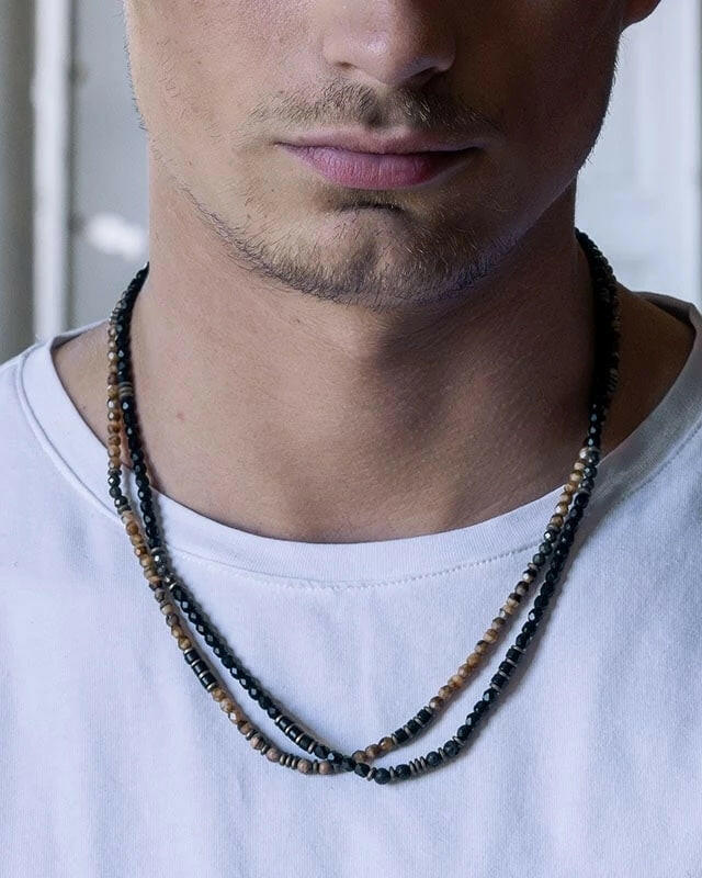 Bracelet Homme 3 tours, GENTLEMAN - Panther