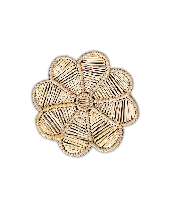 Dessous de verre Daisy naturel PAO Maison