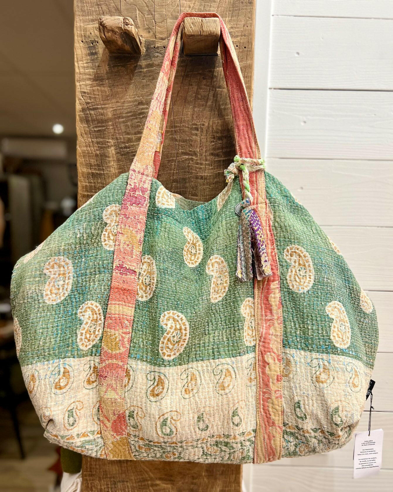 Sac Vintage Kantha ALIYA Claire Gasparini