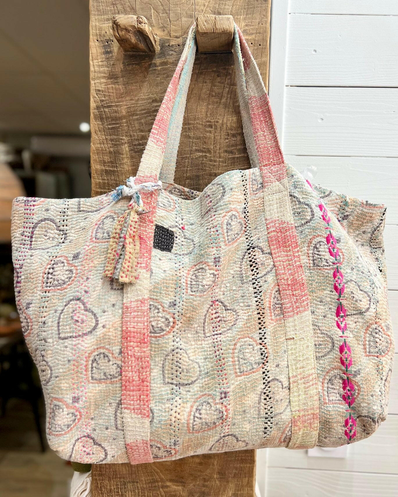 Sac Vintage Kantha ALIYA Claire Gasparini