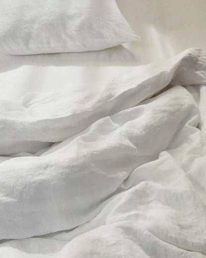 Drap Housse Linge Particulier, Blanc Optique