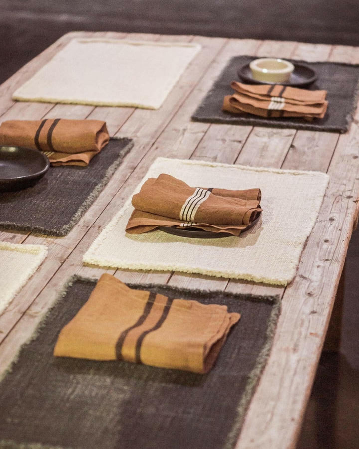 Set de table Jasper, Hunter green