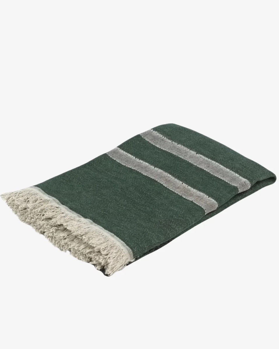 The Belgian Towel, Racing Green, Libeco