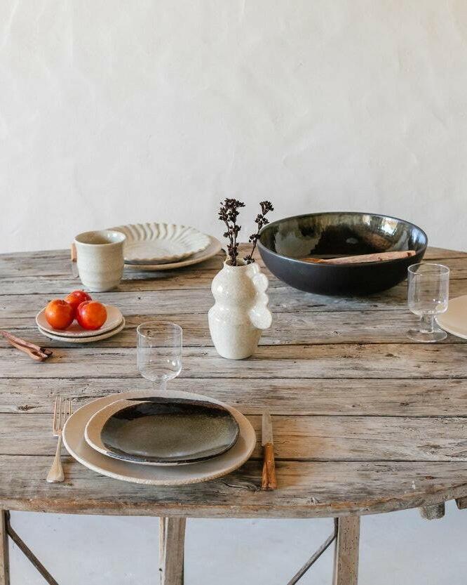 Vase Médée Quartz Craquelé