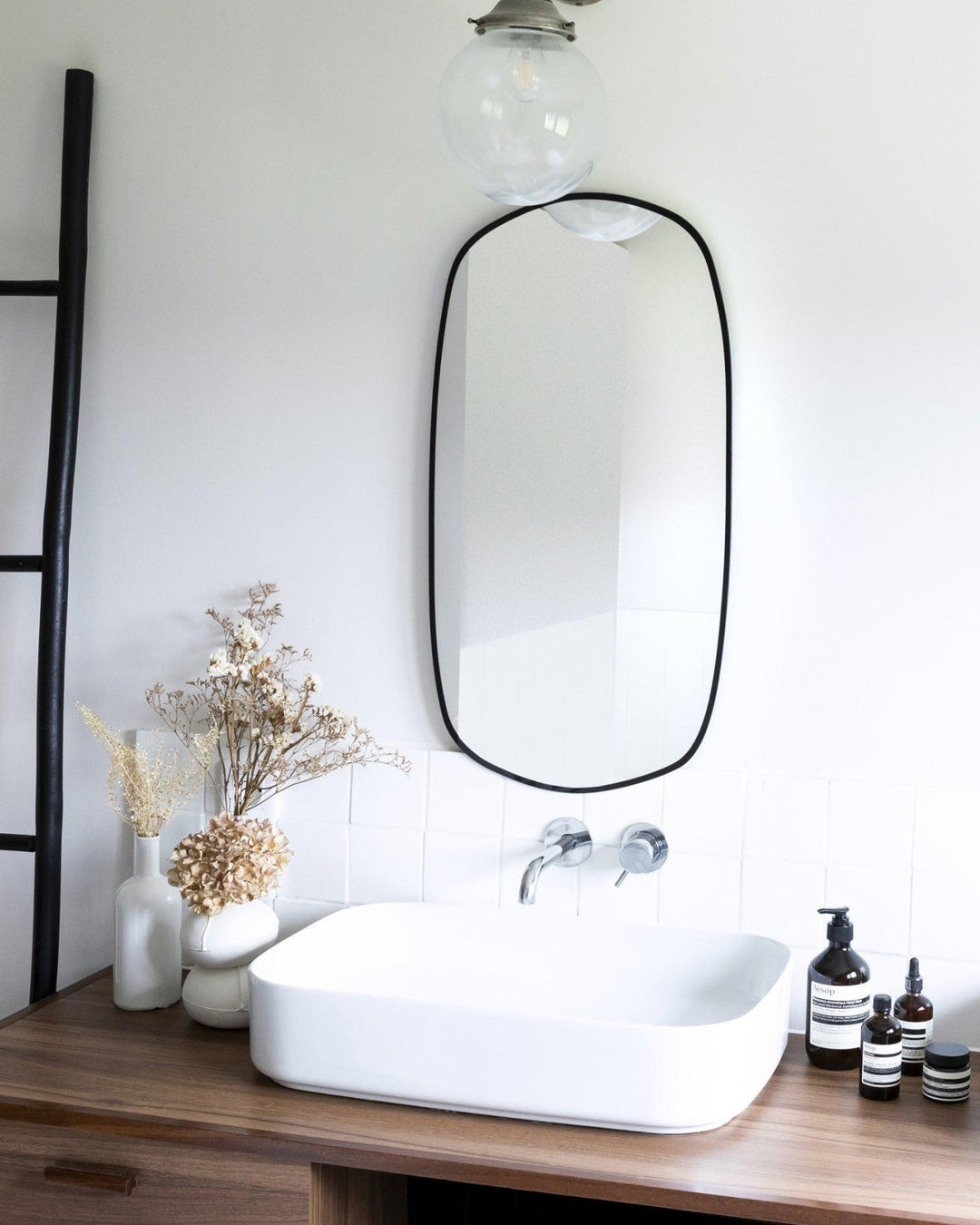 Miroir Vanessa Lambert n°32, 40 x 75cm.