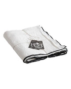 Bourdon Tablecloth Mimi Canvas White / Black Stitch
