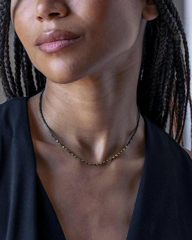 Collier ras de cou, NEW ALICIA - Crocodile