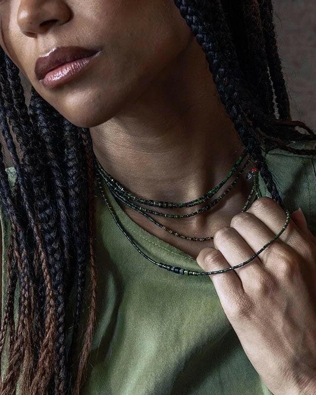 Collier ras de cou, NEW ALICIA - Crocodile