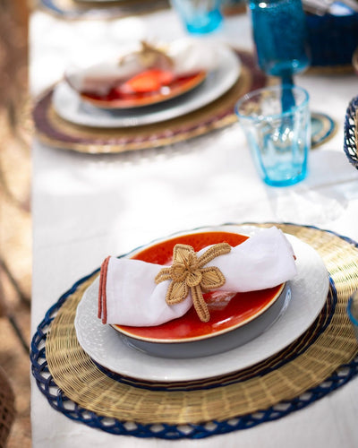 Rond de Serviette, Orchidée Naturel, Pao Maison
