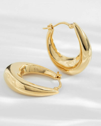 Pamela Water Hoop Earrings 