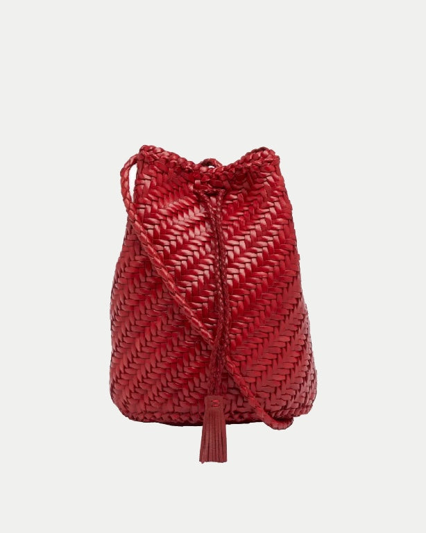 Pompom double Jump bag, Poppy Red