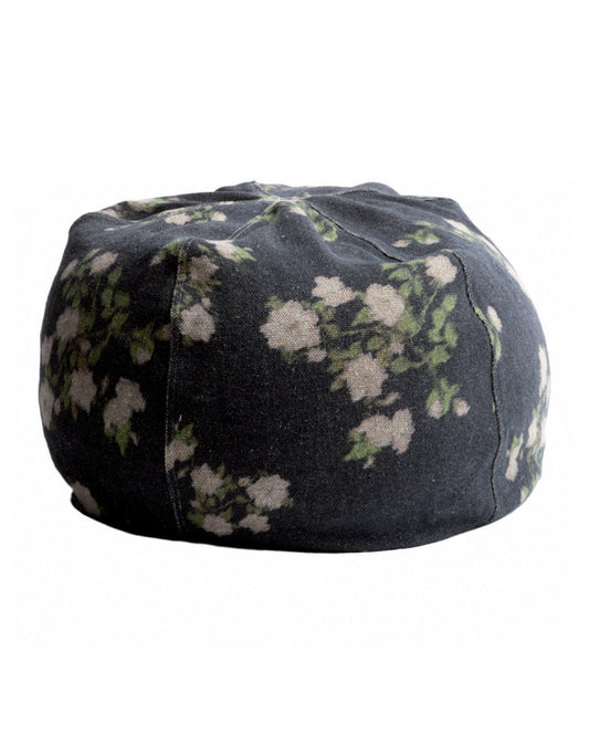 Pouf Bulle Lin Wabi-Sabi Les Roses Crème Maison de Vacances