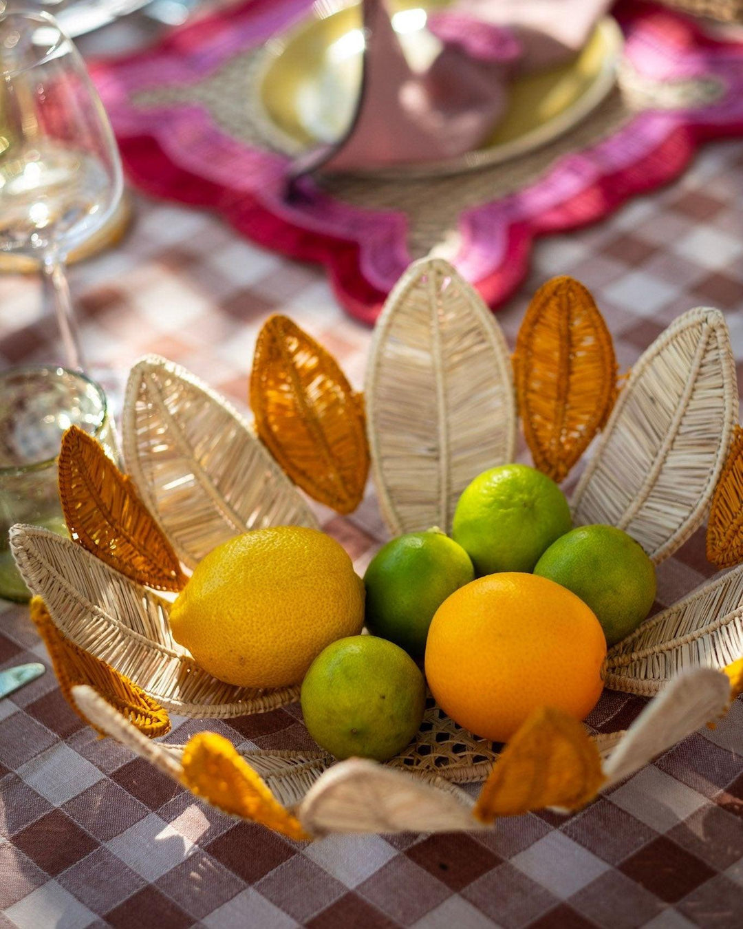 Corbeille à fruits, Orange, Pao Maison