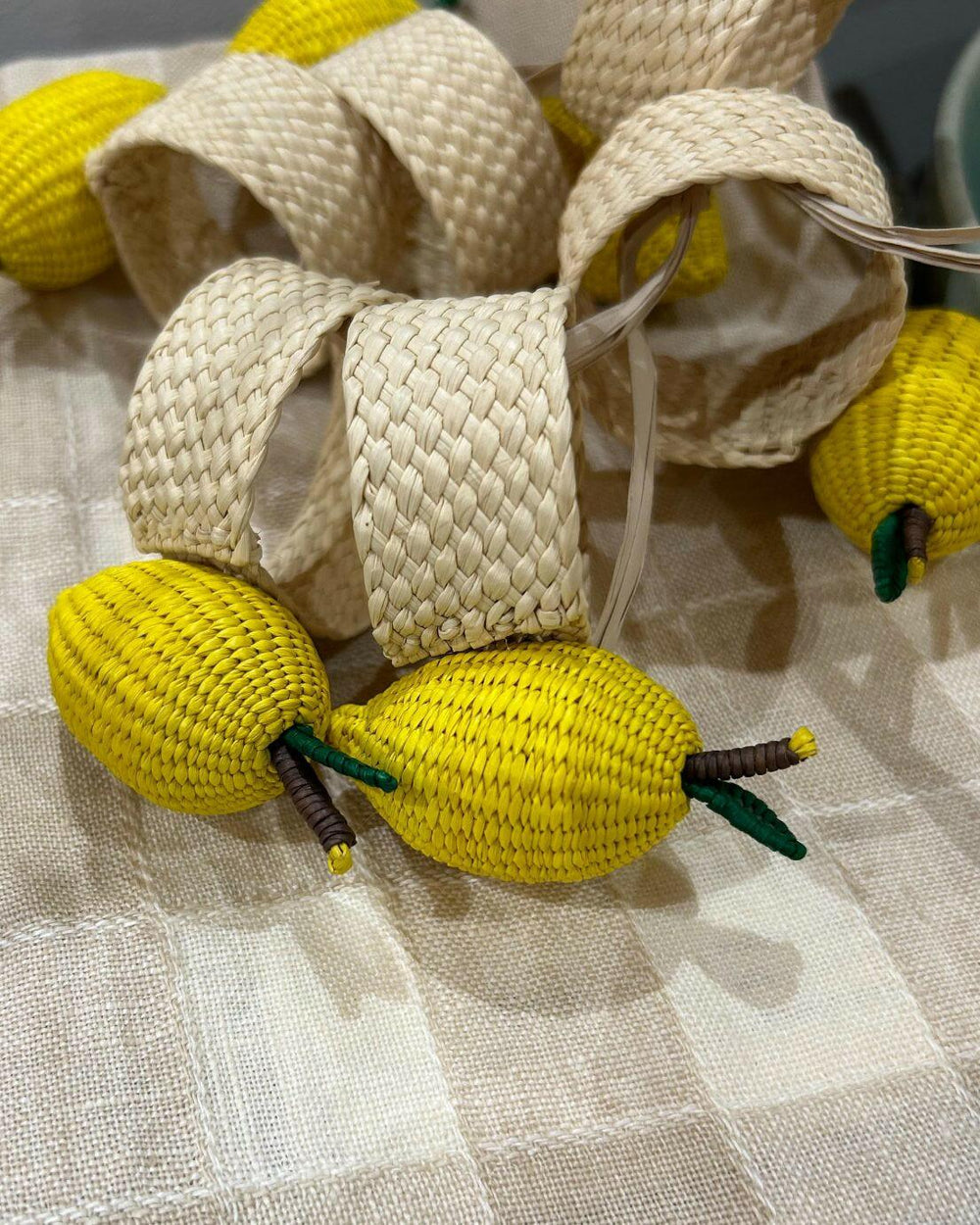 Ronds de Serviette Citron, Pao Maison