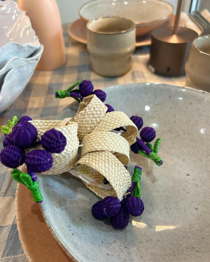 Ronds de Serviette Raisin, Pao Maison