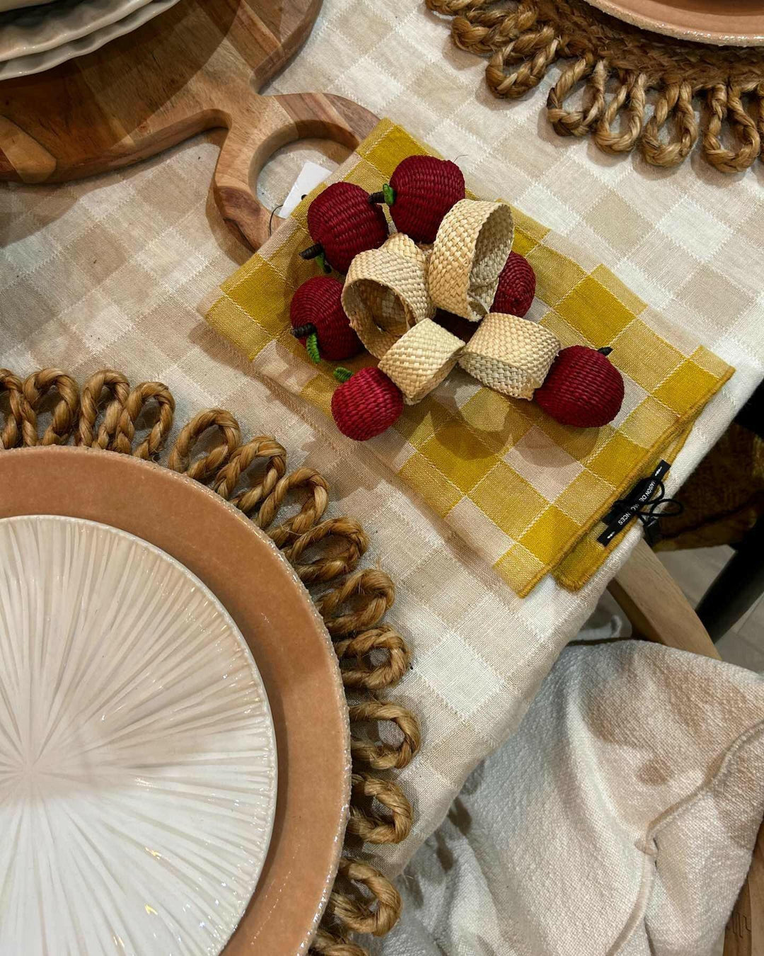 Ronds de Serviette Pomme, Pao Maison