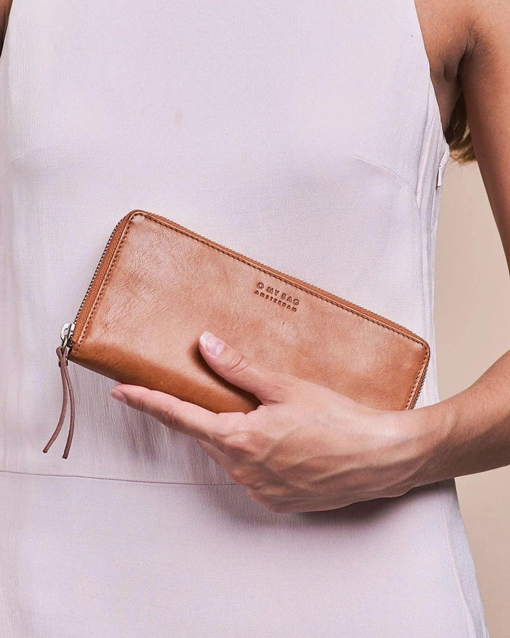 Portefeuille Sonny Wallet, Cognac, O My Bag