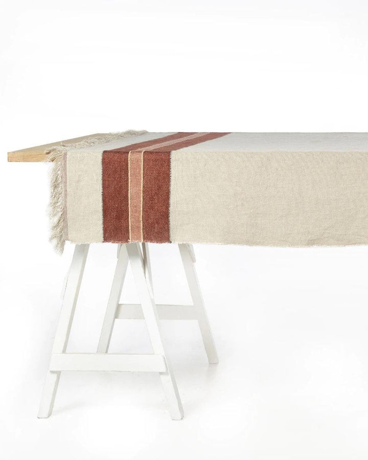 Nappe The Belgian Table Throw, Fisherman.