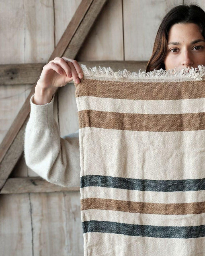 The Belgian Towel, Dakota Stripe, Libeco