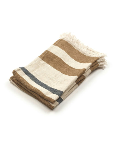 The Belgian Towel Small Fouta, Dakota Stripe, Libeco