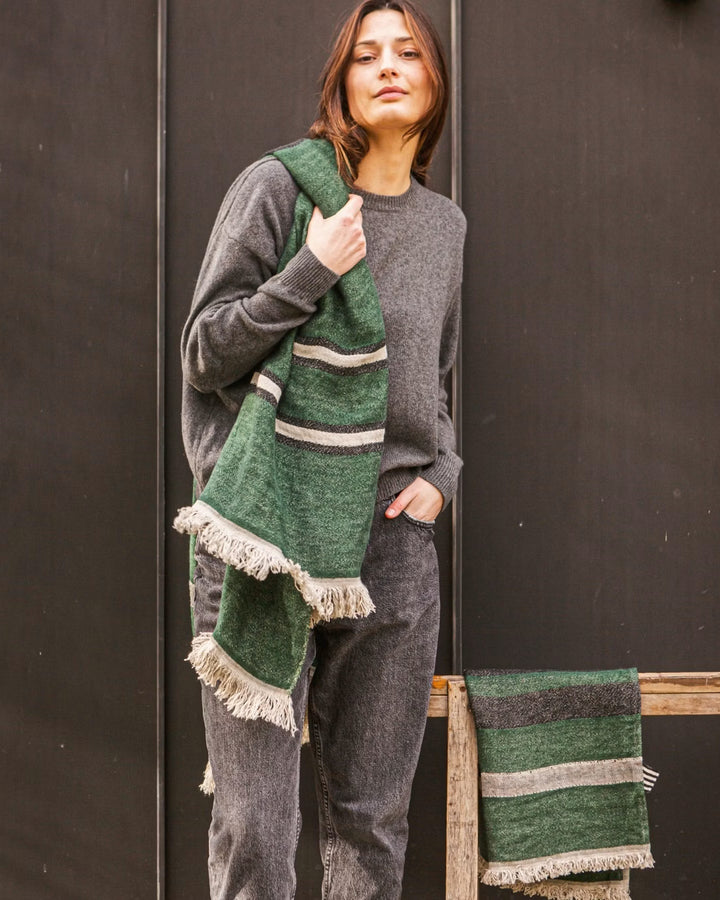 The Belgian Towel, Racing Green, Libeco