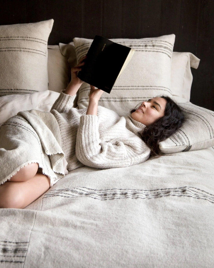 Pillow Moroccan stripe Libeco