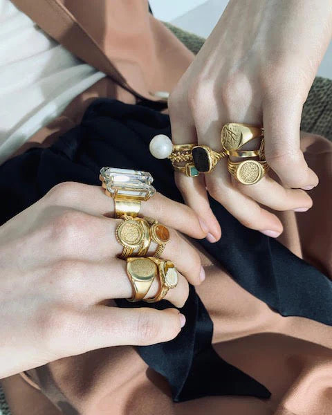 Bague Delphine Ring Gold, Mimi et toi