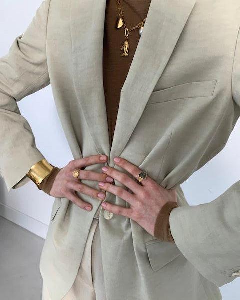 Bague Delphine Ring Gold, Mimi et toi