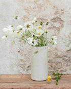 Crackled Quartz Handle Vase