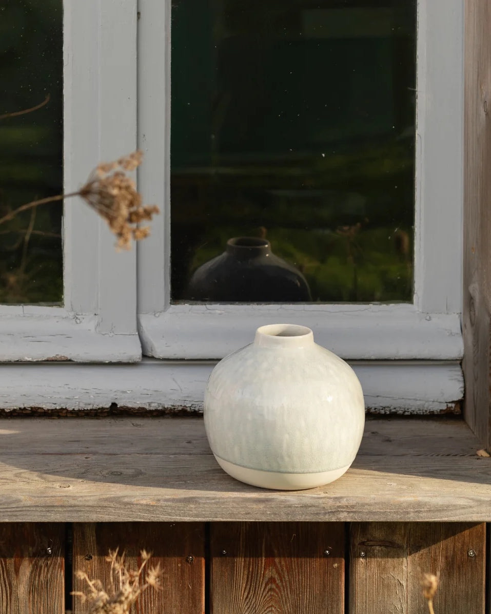 Vase Tourron Nèfle Opale, Jars