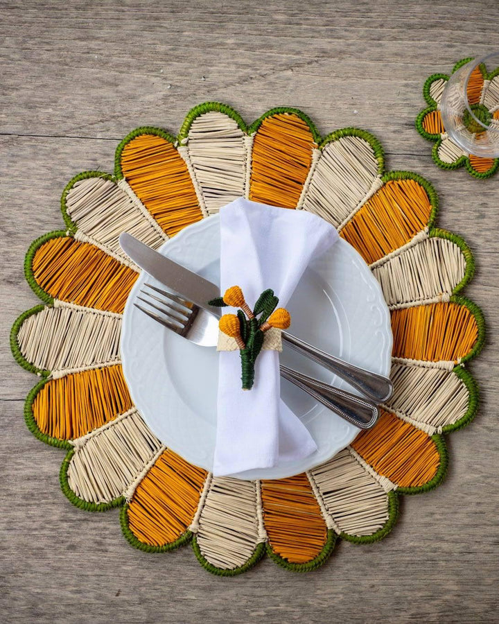 Rond de Serviette, Bouquet de mandarines