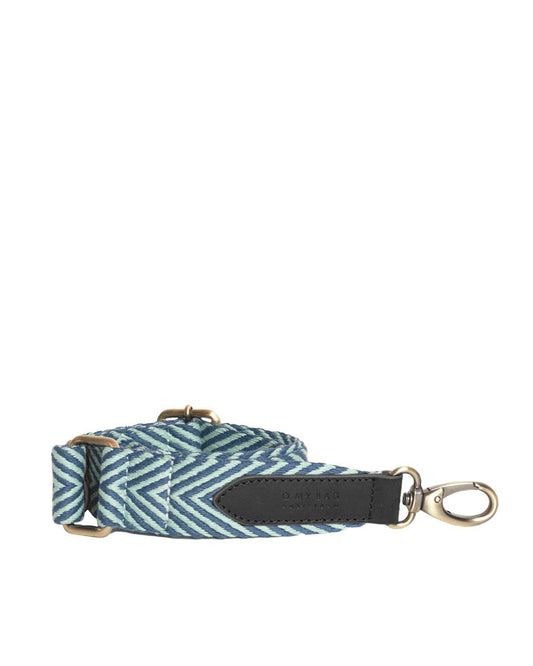 Bandoulière Jade, Cuir Noir, O My Bag