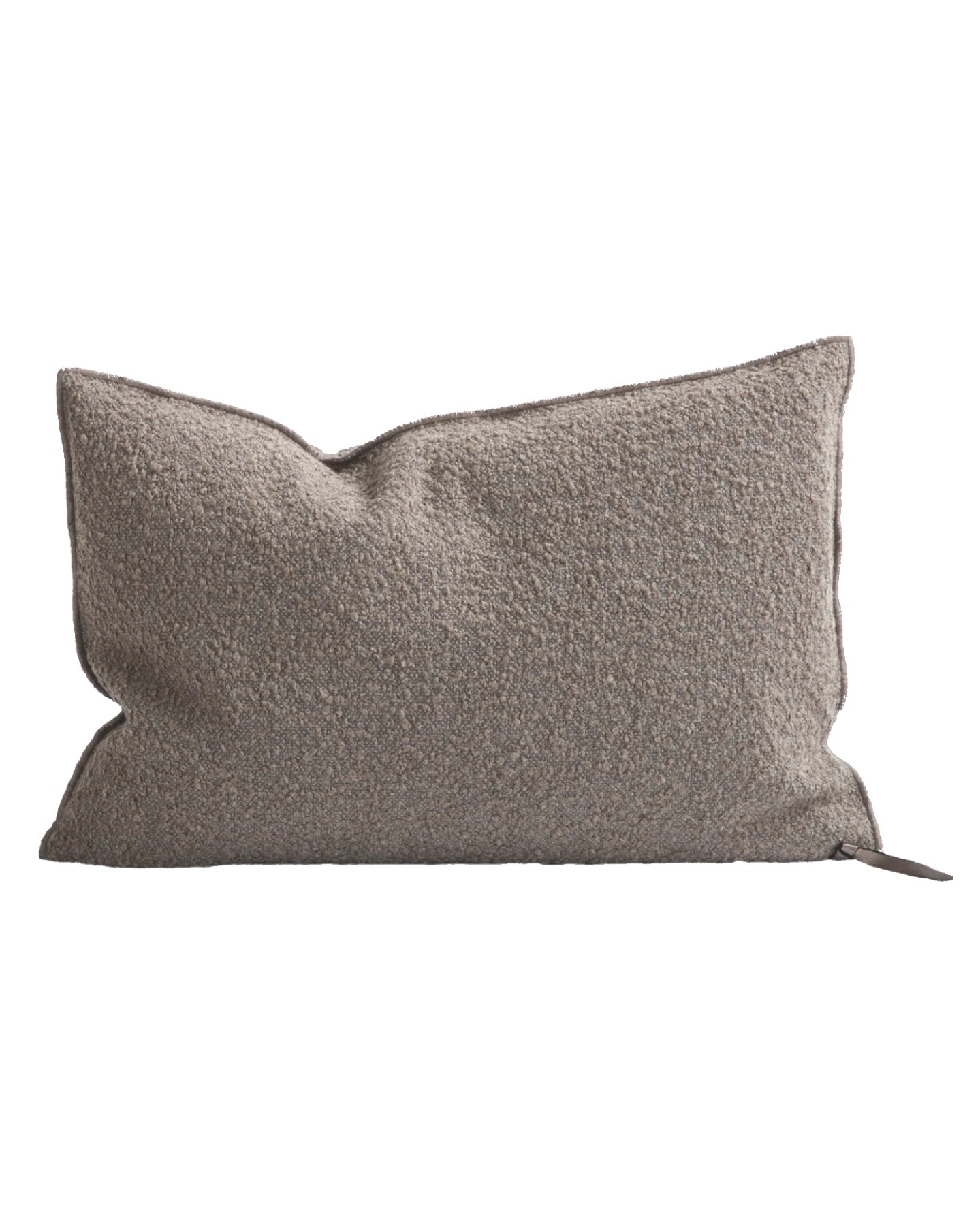 Coussin Vice Versa Toile Wooly Ecorce, Maison de Vacances